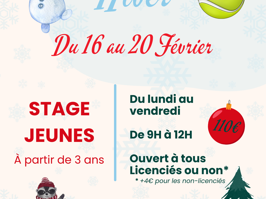 Stage Février 2026